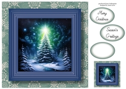 The Forest Christmas Tree No Flowers 2 8x8