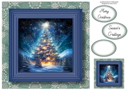 The Forest Christmas Tree No Flowers 3 8x8