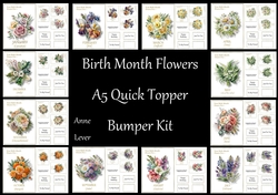 Birth Month Flower Bumper Kit
