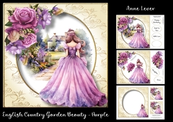 English Country Garden Beauty - Purple
