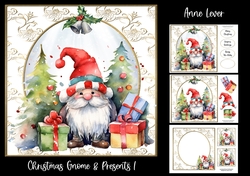 Christmas Gnome & Presents 1