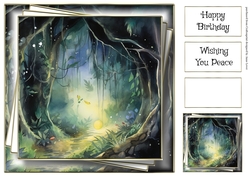 Watercolour Secret Forest 2