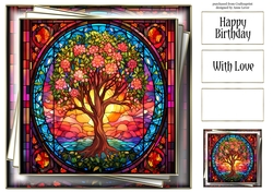 Stained Glass Tree Of Life 8