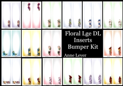 Floral Lge DL Inserts Bumper Kit (Request)