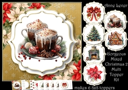 Gorgeous Mixed Christmas 2 Multi Topper Kit
