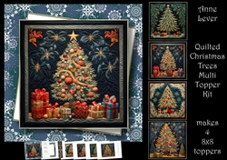 Quilted Christmas Trees Multi Topper Kit