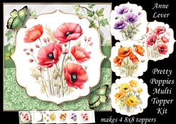 Pretty Poppies Multi Topper Kit