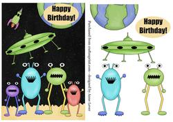 Aliens & Spaceships - Kids Birthday