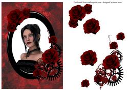 Red Roses Gothic Steampunk