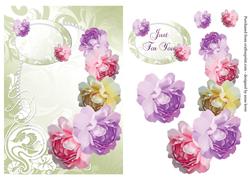 Pearl Frame & Double English Roses