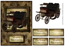Vintage Steampunk Car - Male