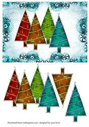 Steampunk Christmas Trees & Cogs