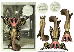 Hazel Fairy + Decoupage