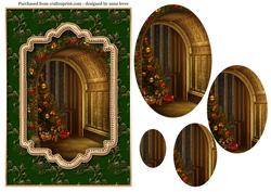 Christmas Room & Fancy Frame + Pyramage