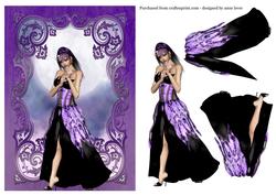 Purple Moonlit Fantasy