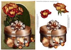 Copper Christmas Gifts & Roses