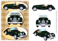 Classic Car - Morgan Racing Green