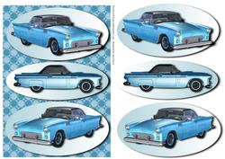 Classic Car - T-bird + Easy Layers