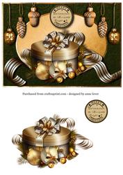Golden Christmas Presents