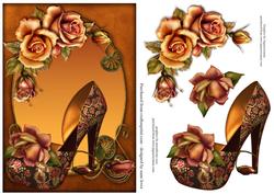 Autumn Diva Shoe & Gorgeous Roses