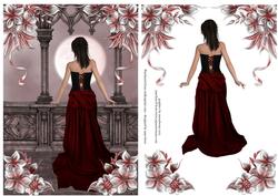 Waiting - Red Dress