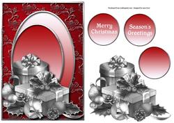 Christmas Gifts Silver & Red