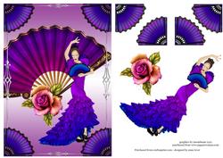 Rose, Fan & Flamenco