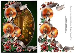 Fabulous Christmas Candles Topper