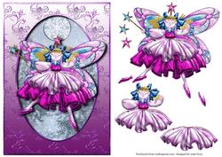 The Christmas Fairy + Decoupage