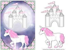 Fairytale Mooncastle & Pink Unicorn