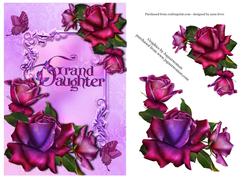 Grand Daughter - with Beautiful Roses