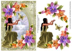 Lady Butterfly - Green