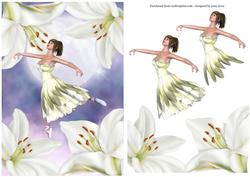White Lily Ballerina