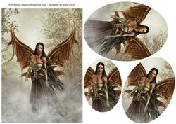 Fairy of the Misty Woods - Oval Pyramid