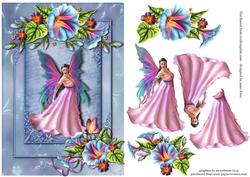 Rainbow Winged Fairy & Beautiful Morning Glory