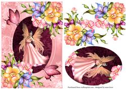 Pink Faery, Flora & Flutters