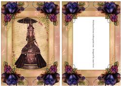 Amusement Roses + Extra Decoupage Frame