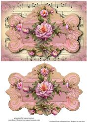 Vintage Roses & Sheet Music