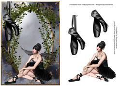 Black Roses Ballerina Fae