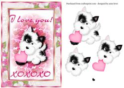Puppy Love - I Love You! Xoxoxo