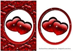 Elegant Hearts for Valentines Day