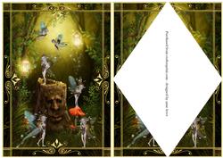 Enchanted Forest Fae - with Corner Pyramage