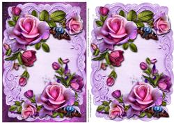 Rose Romantica Topper & Plaque