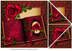 Book of Red Roses + Extra Corners