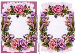 Enchanted Garden Wreath - Topper & Plaque
