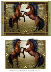Wild Stallions - the Battle