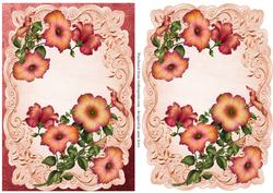 Gorgeous Fantasy Petunias Topper & Plaque
