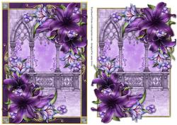 Beautiful Dark Shadows Lilies & Arches