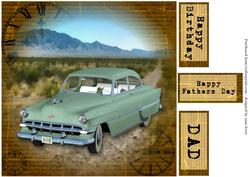 54 Chevy - Father's Day, Dad, Male Birthday