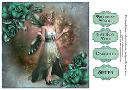 Butterfly Fairy in the Magical Glen